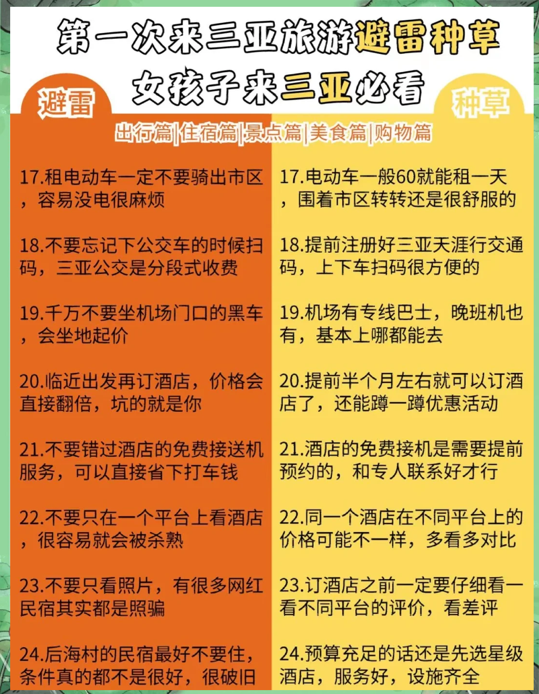 第一次去三亚怎么玩/第一次去三亚攻略-第2张图片