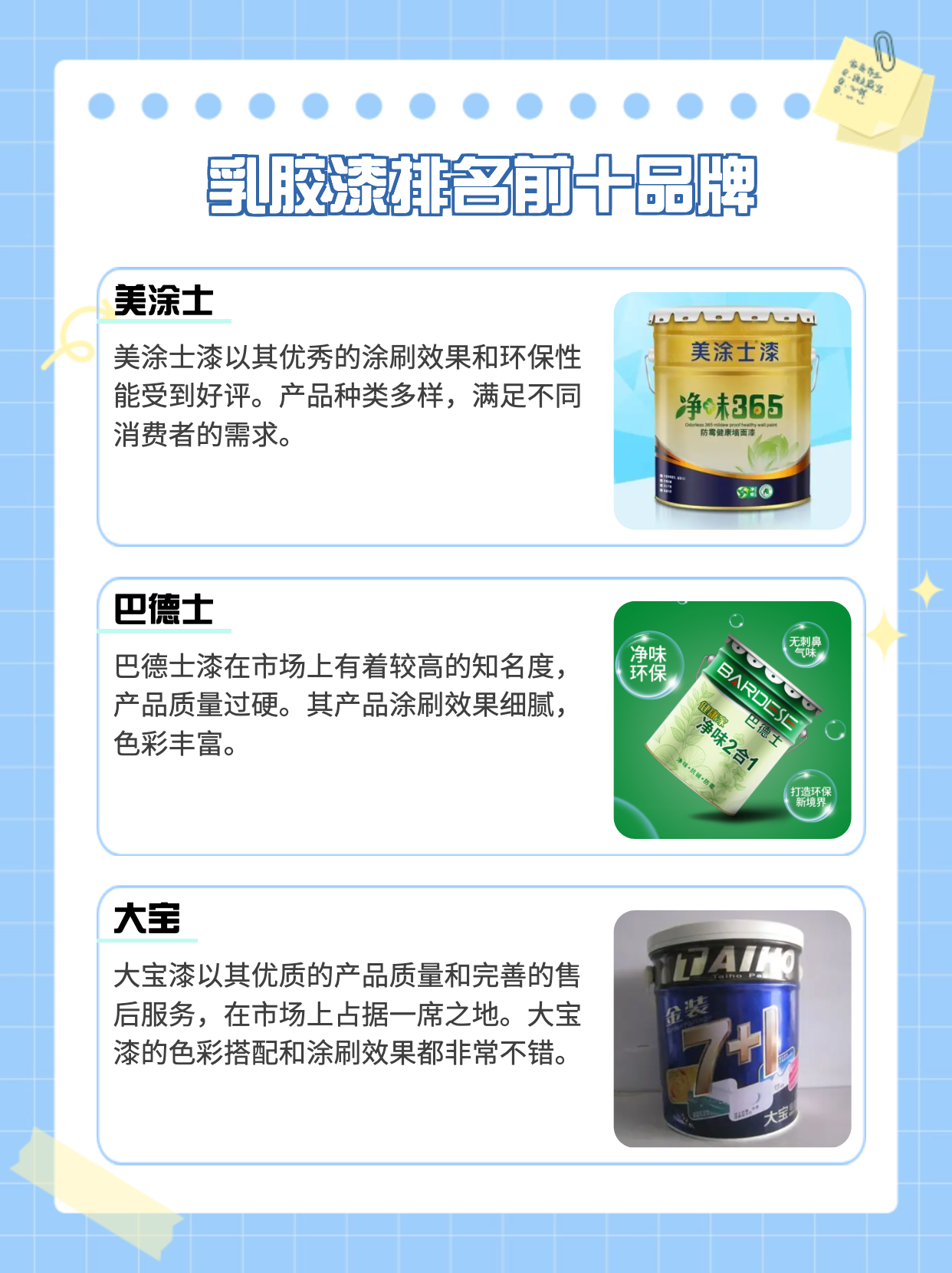 中国油漆前十品牌排名(中国油漆品牌排名)-第3张图片