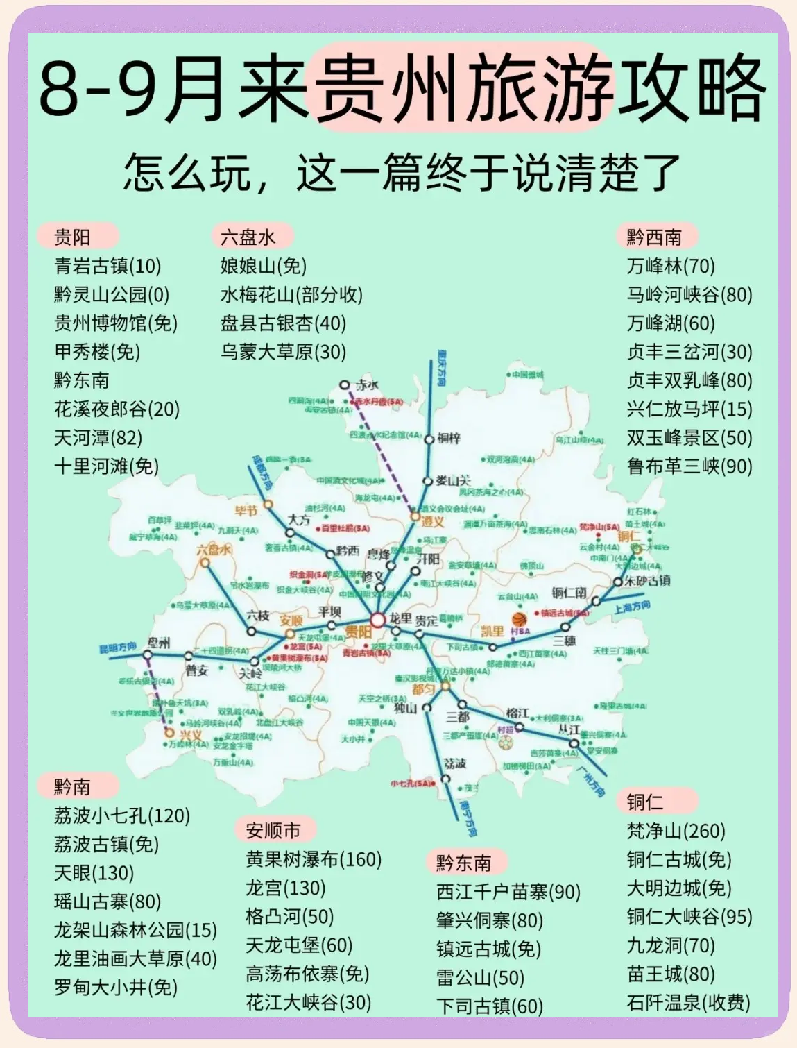贵州旅游攻略五日游/贵州旅游攻略五日游最佳路线-第1张图片